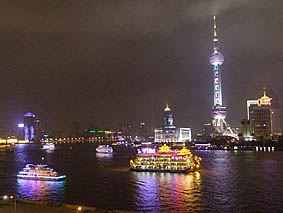 Shanghai bei Nacht